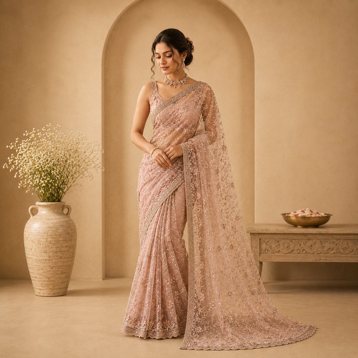 net sarees