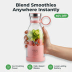 JuiceGo™ Portable Blender Bottle For Smoothies & Shakes