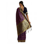 Seduva Women's Banarasi silk Saree with Blouse (Multi, 5-6mtr)