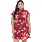 Seduva Women's Shirt Maroon Dress (Maroon)