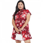 Seduva Women's Shirt Maroon Dress (Maroon)