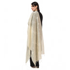 Seduva Women's Cotton Embroidered Dupatta (Off-White, Length:��2.25 to 2.50 Mtr)