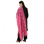 Seduva Women's Cotton Embroidered Dupatta (Pink, Length:��2.25 to 2.50 Mtr)