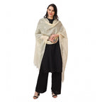 Seduva Women's Cotton Embroidered Dupatta (Off-White, Length:��2.25 to 2.50 Mtr)