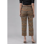 Seduva Women's Casual Printed Cotton Trouser Pant (MultiColor)