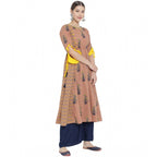 Seduva Women's Casual 3/4 th Sleeve Floral Printed Cotton Kurti (MultiColor)