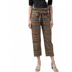 Seduva Women's Casual Printed Cotton Trouser Pant (MultiColor)
