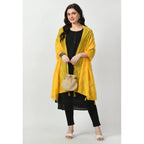 Seduva Women's Chanderi Self Design Dupatta (Yellow, Length:��Free Size)