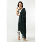 Seduva Women's Chanderi Self Design Dupatta (Green, Length:��Free Size)