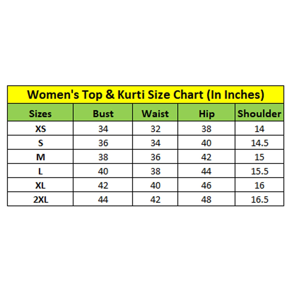 Seduva Women's Georgette Embroidery 3-4th Sleeve V-Neck Kurti (Purple)