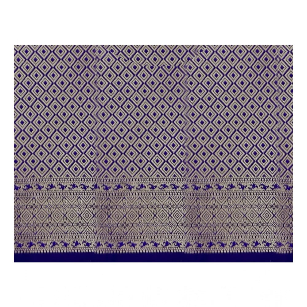 Seduva Women's Jacquard Woven Saree With Unstitched Blouse 5.5Mtr (Pink)