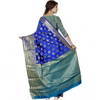 Seduva Women's Jacquard Woven Saree With Unstitched Blouse 5.5Mtr (Multicolor)