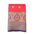 Seduva Women's Silk Blend Woven Saree With Unstitched Blouse 5.5Mtr (Red)