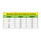 Seduva Women's Denim Patch Work Long Sleeves Standard Length Shirt (Blue)