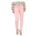 Seduva Women's Denim Solid Buttoned Jeans (Pink)