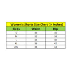 Seduva Women's Denim Solid Buttoned Shorts (Blue)