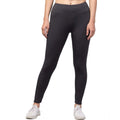Seduva Women's Polyester Solid Ankle Length High-Rise Tights (Grey)