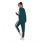 Seduva Women's Knitting stretchable Solid Hooded Neck Full Sleeve Track Suit (Morpich)
