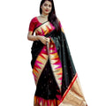Seduva Women's Silk Printed Saree With Unstitched Blouse 5.5Mtr (Multicolor)