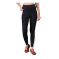 Seduva Women's Polyester Solid Ankle length High Waisted Tights (Navy Blue)