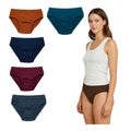 Seduva Pack of_6 Women's Cotton Solid Hipster Panty (Multicolor)