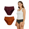 Seduva Pack of_3 Women's Cotton Printed Hipster Panty (Multicolor)