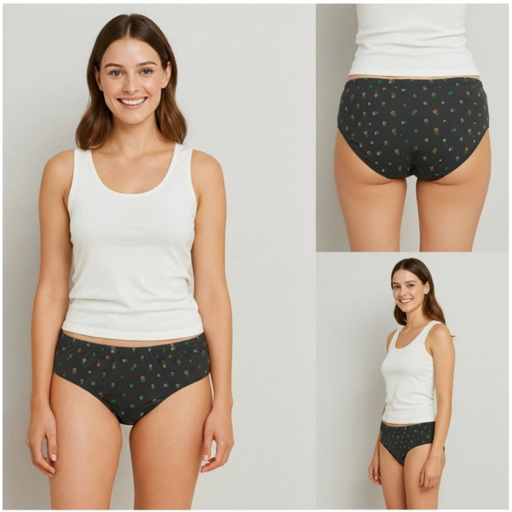 Seduva Pack of_3 Women's Cotton Printed Hipster Panty (Multicolor)