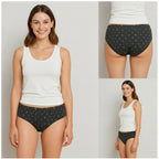 Seduva Pack of_6 Women's Cotton Printed Hipster Panty (Multicolor)