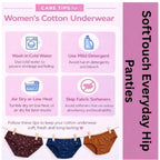 Seduva Pack of_12 Women's Cotton Printed Hipster Panty (Multicolor)