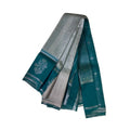 Seduva Women's Soft Silk Wooven Saree With Unstitched Blouse 5.5Mtr (Silver)