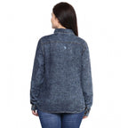 Seduva Women's Denim Solid Long Sleeves Shirt (Blue)