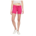 Seduva Women's Cotton Solid Elasticated Shorts (Pink)
