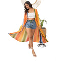 Seduva Women's Polyester Crepe Printed Long Sleeves Shrug (Multicolor)
