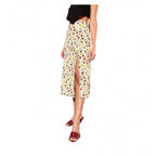 Seduva Women's Polyester Floral Side Zip Skirt (Multicolor)