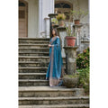 Seduva Women's Silk_Blend Butti Pattern Saree With Unstitched Blouse 5.5Mtr (Teal)
